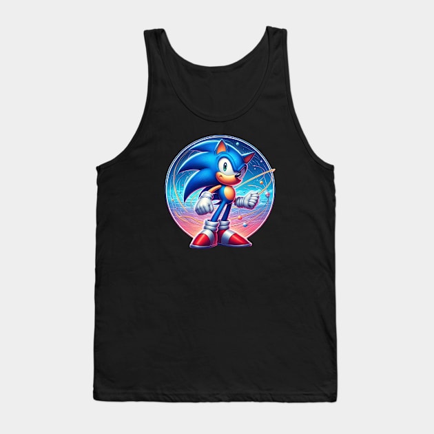 Timeless Gaming Adventure: Whimsical Art Prints Featuring Classic Games for Nostalgic Gamers! Tank Top by insaneLEDP